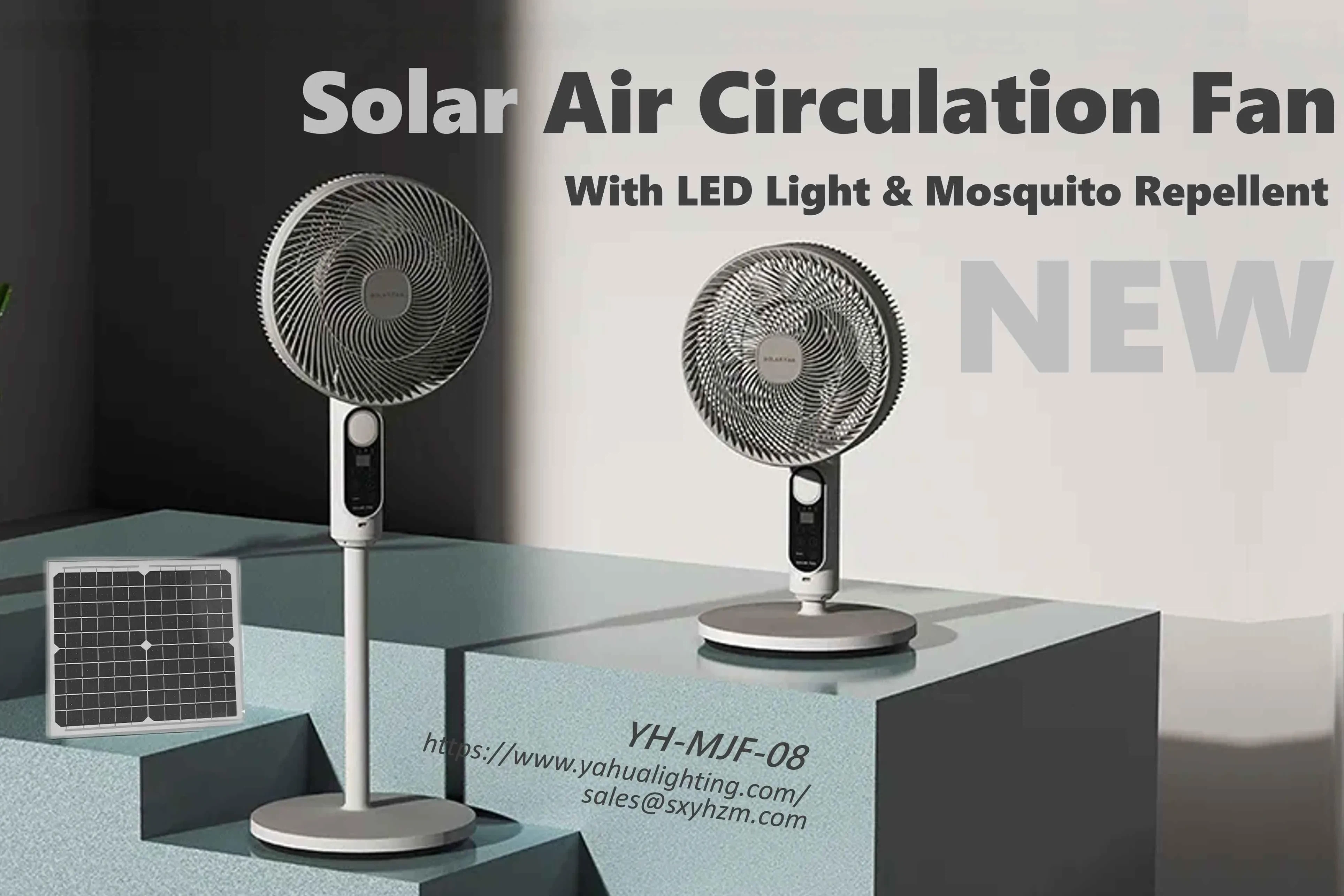 Uvođenje novog solarnog ventilatora: visoke performanse cirkulacije zraka sa ...
