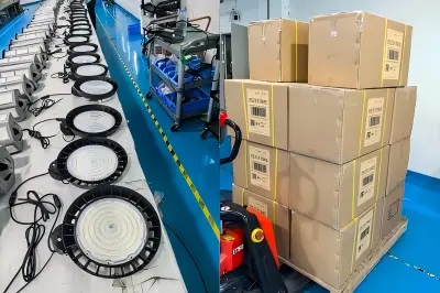 50 NLO High Bay svjetiljki s prigušivanjem isporučeno je u Sjedinjene Države